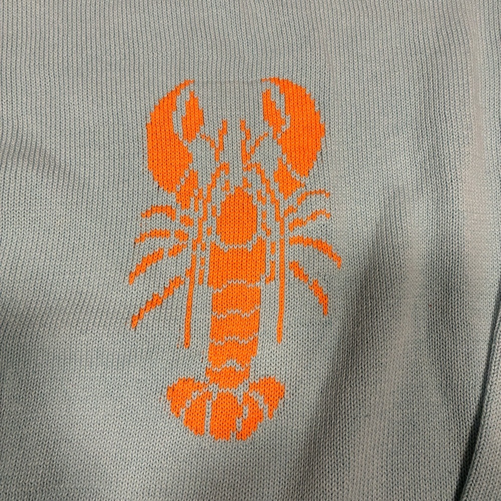 Pink pineapple Lobster Sweater - Picture 2 of 5